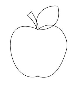 Apple Leaf Drawing