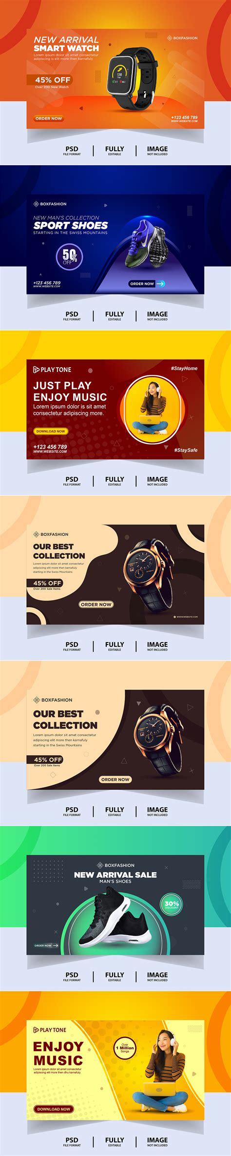 E Commerce Banner Design