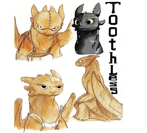 Toothless - How to Train Your Dragon Fan Art (11141345) - Fanpop