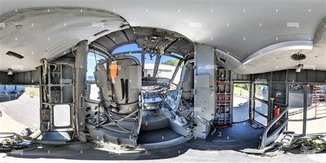 360° view of Sikorsky CH-54B 'Tarhe' (S-64B 'Skycrane') Cockpit - Alamy