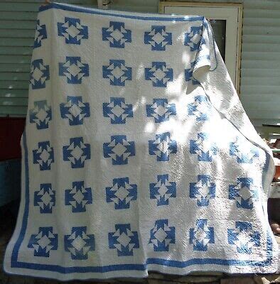 Completed Quilts - Antique Hand Stitched Calico