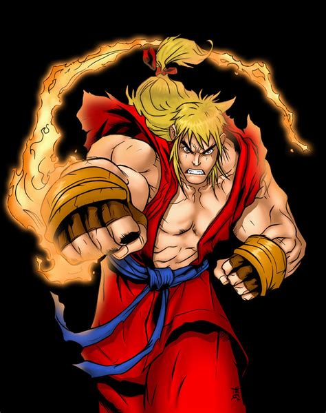 Ken Masters - Street fighter Alpha. by aeanchile on DeviantArt