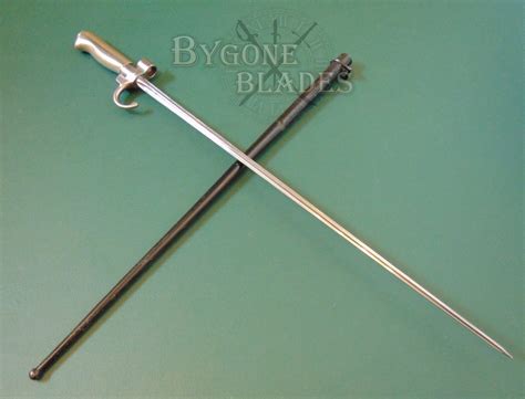 French 1886 Lebel Epee bayonet. First pattern. | Bygone Blades