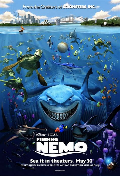 Finding Nemo Movie Poster (#4 of 9) - IMP Awards