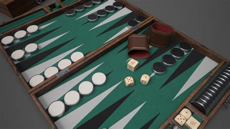 ArtStation - Backgammon checkers variations