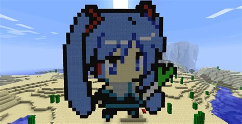 Miku Hatsune Minecraft by BakaHentai90 on DeviantArt