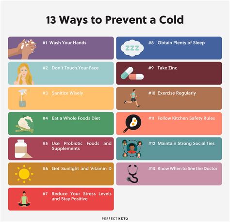 Cold and Flu Prevention: 13 Ways to Prevent a Cold - Perfect Keto