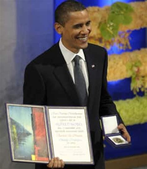 Obama picks up Nobel Prize | CBC News