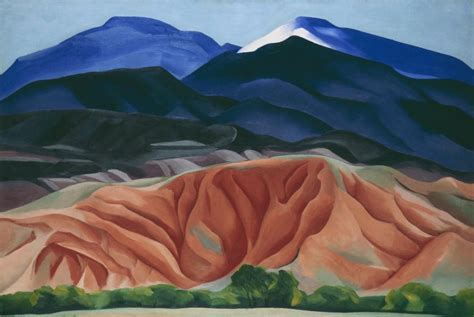 Georgia O'Keeffe, Black Mesa Landscape New México