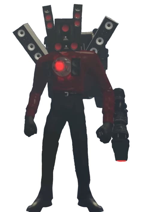 Titan Speakerman - Full Body Render by Kevinod1961 on DeviantArt