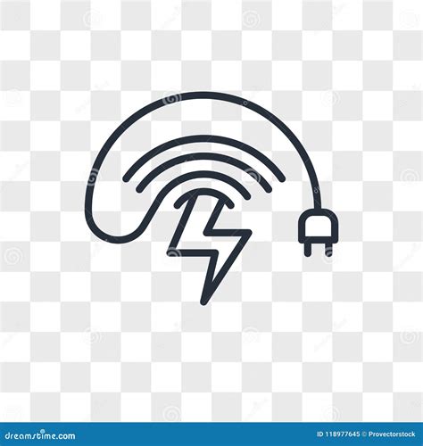 Wireless Charging Vector Icon Isolated on Transparent Background, Wireless Charging Logo Design ...