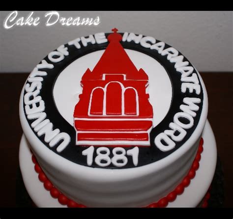 CAKE DREAMS: University of the Incarnate Word Graduation Cake