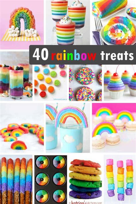 Rainbow Party Food Ideas