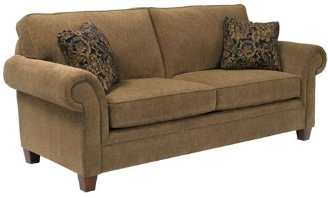 Travis Walnut Chenille Fabric Loveseat from Broyhill (7004-1Q-8994-78) | Coleman Furniture