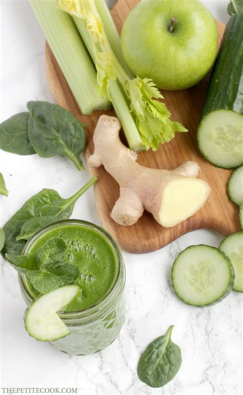 Morning Green Juice - The Petite Cook™