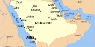 Abha Saudi Arabia map - Abha KSA map (Western Asia - Asia)