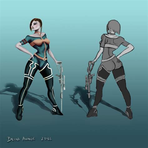 ArtStation - Futuristic Woman Concept Art