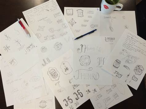 Graphic Design Sketches