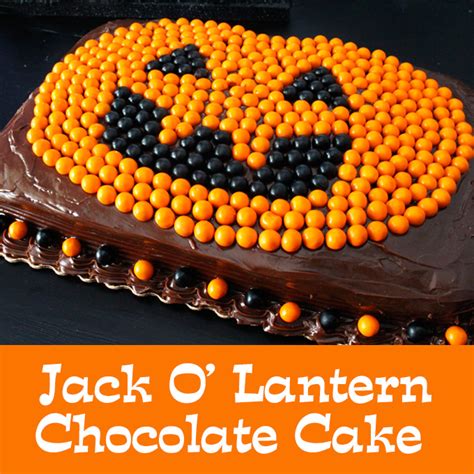 Easy Jack O Lantern Chocolate Cake - Two Sisters Crafting
