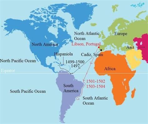 ICT-BVG - 6BVespucci2009 | Ancient world maps, Map, Old world maps