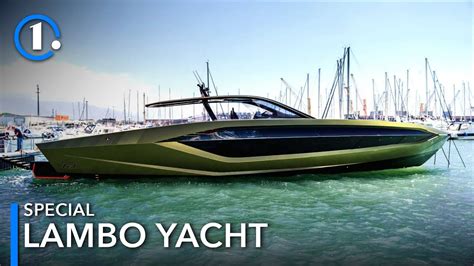 4,000-HP Lamborghini Yacht On The Water - YouTube