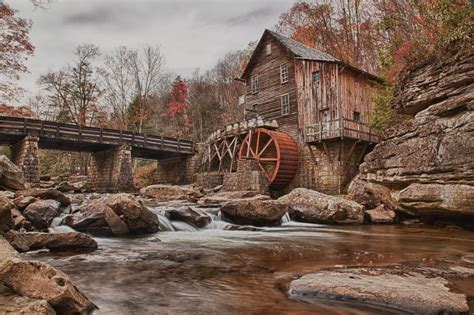 Historic Old Grist Mill by Larry Flynn on 500px | Water wheel, West ...