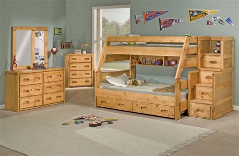 Bunkhouse High Sierra 4 Piece Bunk Bed Set | Old Cannery Furniture