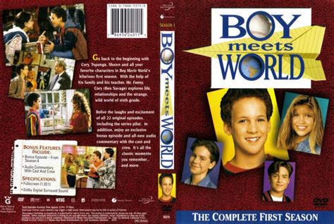 Boy Meets World Season 1 - TV DVD Scanned Covers - Boy Meets World Season 1 :: DVD Covers