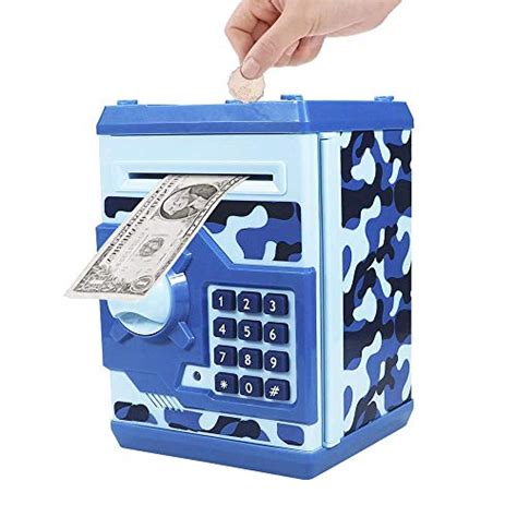 Totola Piggy Bank Electronic Mini ATM for Kids Baby Toy, Safe Coin Banks Money Saving Box ...