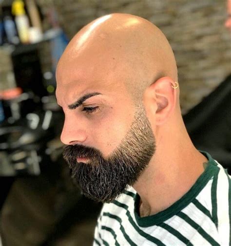 35 Beard Styles for Bald Guys to Look Stylish and Attractive | Faded ...