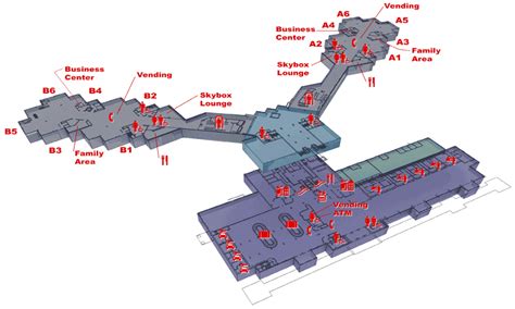 Green bay airport terminal map