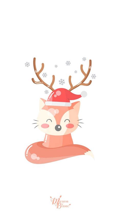 Cute Christmas Reindeer Wallpapers - Top Free Cute Christmas Reindeer ...