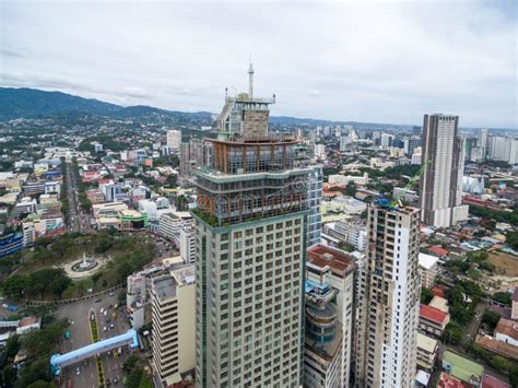 Cebu City Cityscape with Skyscraper and Local Architecture. Province of the Philippines Located ...