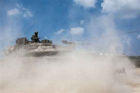 Armored Corps Operate Near the Gaza Border | For more update… | Flickr