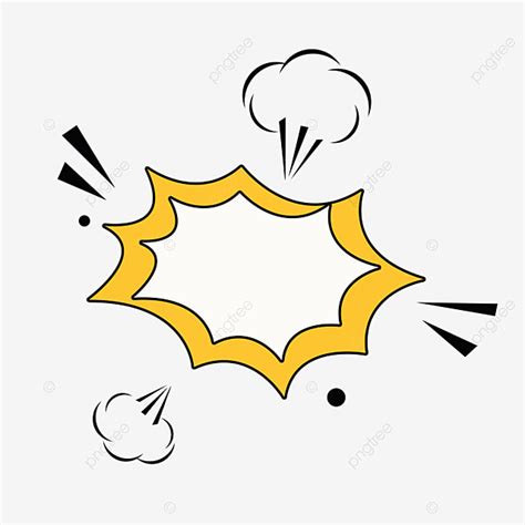 Decorative Elements PNG Picture, Cartoon Yellow Decorative Border ...