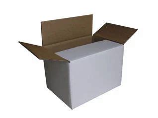 Plain White Box at Rs 43/piece | Corrugated and Carton Box in Greater Noida | ID: 9188479473