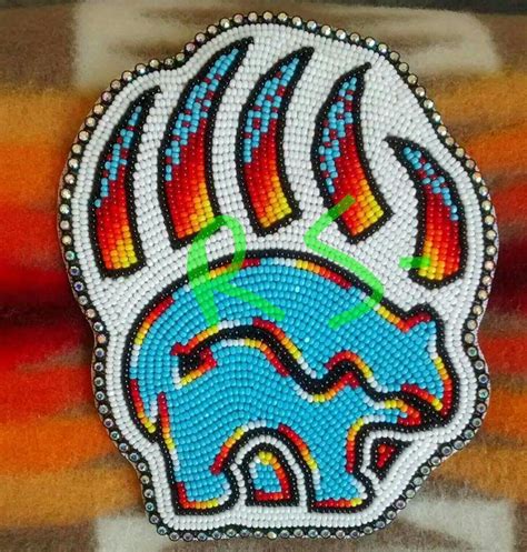 Male artist👌 | Native american beadwork patterns, Native beading patterns, Native american beadwork