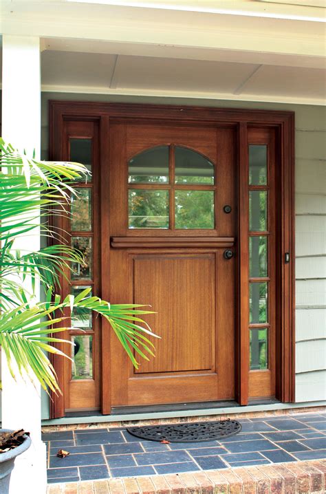 Exterior Wooden Front Entry Door Styles - Image to u