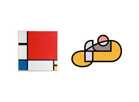 Arabic Typography Resembles Famous Artist Piet Mondrian Cubist Paintings – PadStyle | Interior ...