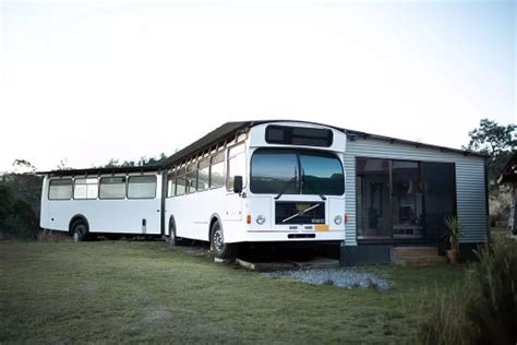 $6,000 Bendy Bus Was Transformed Into a Stunning Family Home - Living in a shoebox