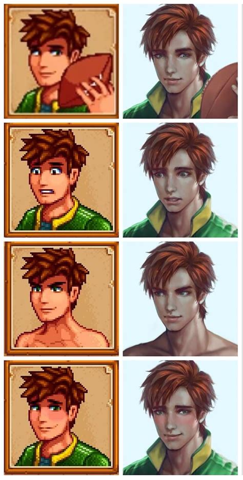 Alex from Stardew Valley by pakkiedavie | Personajes, Personajes de videojuegos, Personajes de anime