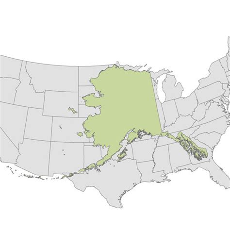 Alaska land status and ownership map. Federal lands constitute the... | Download Scientific Diagram