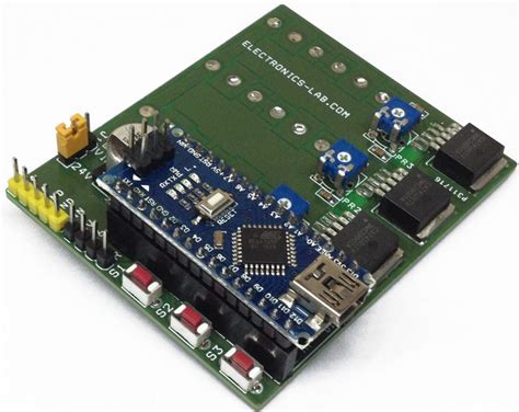 RGB Led Driver Shield for Arduino Nano - Electronics-Lab