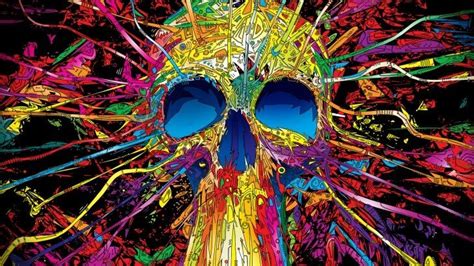 Psychedelic Skull Wallpaper - Abstract HD Wallpapers - HDwallpapers.net