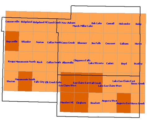 WBBA, Region 10 Quad Map