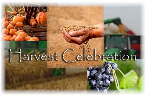 Harvest Celebration Worship Resources