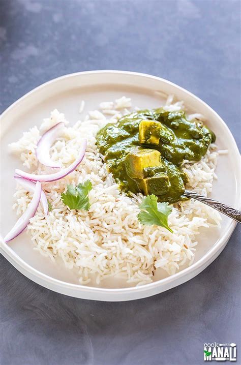 Palak Paneer / Spinach With Indian Cottage Cheese | Cooking spinach, Palak paneer, Health dinner ...