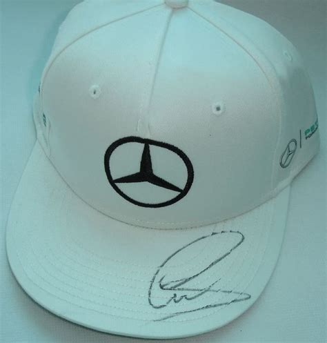 Lewis Hamilton - original autograph - Mercedes Cap - Catawiki