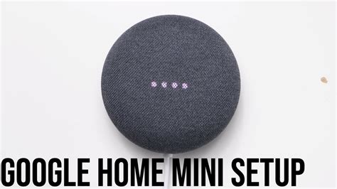 Google Home Mini | How To Setup | Part 1 - YouTube