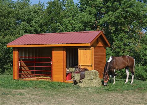 Horse Barn | Modified Aurora Shed | Wayside Lawn Structures